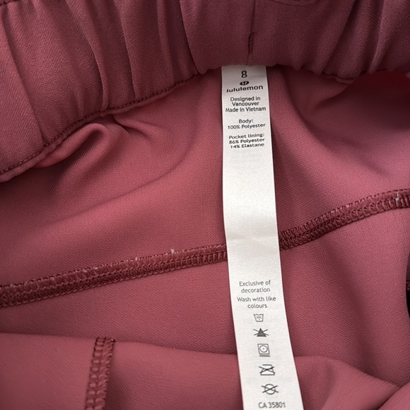 Lululemon On the Fly Skirt Dusty Mauve Pink - Picture 4 of 5